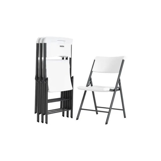 Premium White Folding Chair
